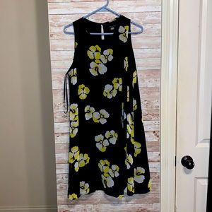 mid thigh length floral dress